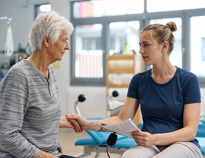 Speise- oder Gemeinschaftsbereich der Pflegeeinrichtung